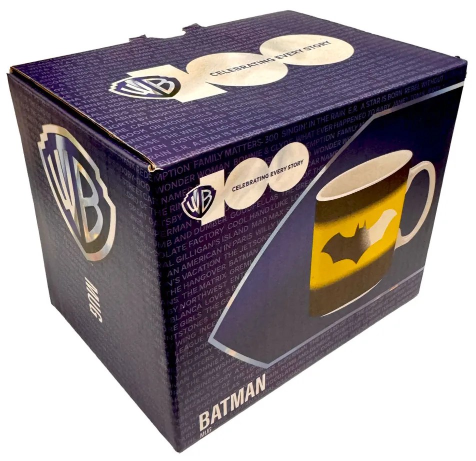 Batman Caped Crusader porcelán bögre 325 ml (11 oz) Díszdobozban