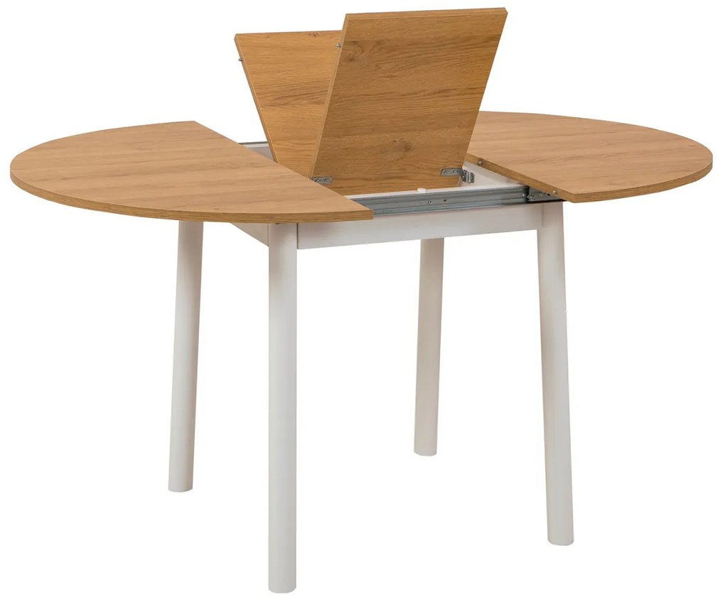 Étkezőasztal Oliver Oak White