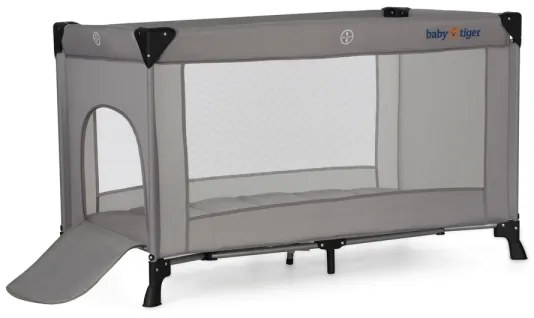 KINDERKRAFT - Utazó kiságy Baby Tiger VIKI szürke