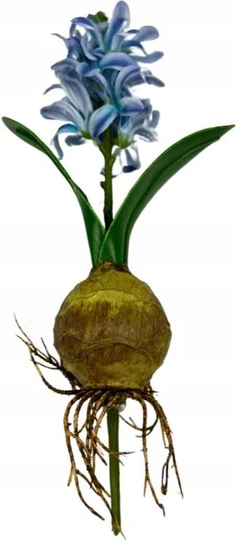 Jácint hagymával 24 cm kék Művirág Tavasz