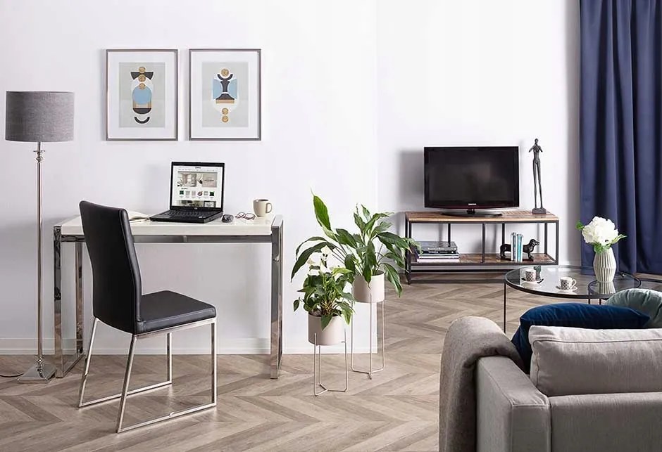 Kész pliszírozott roló római Szicília 100x170cm kék