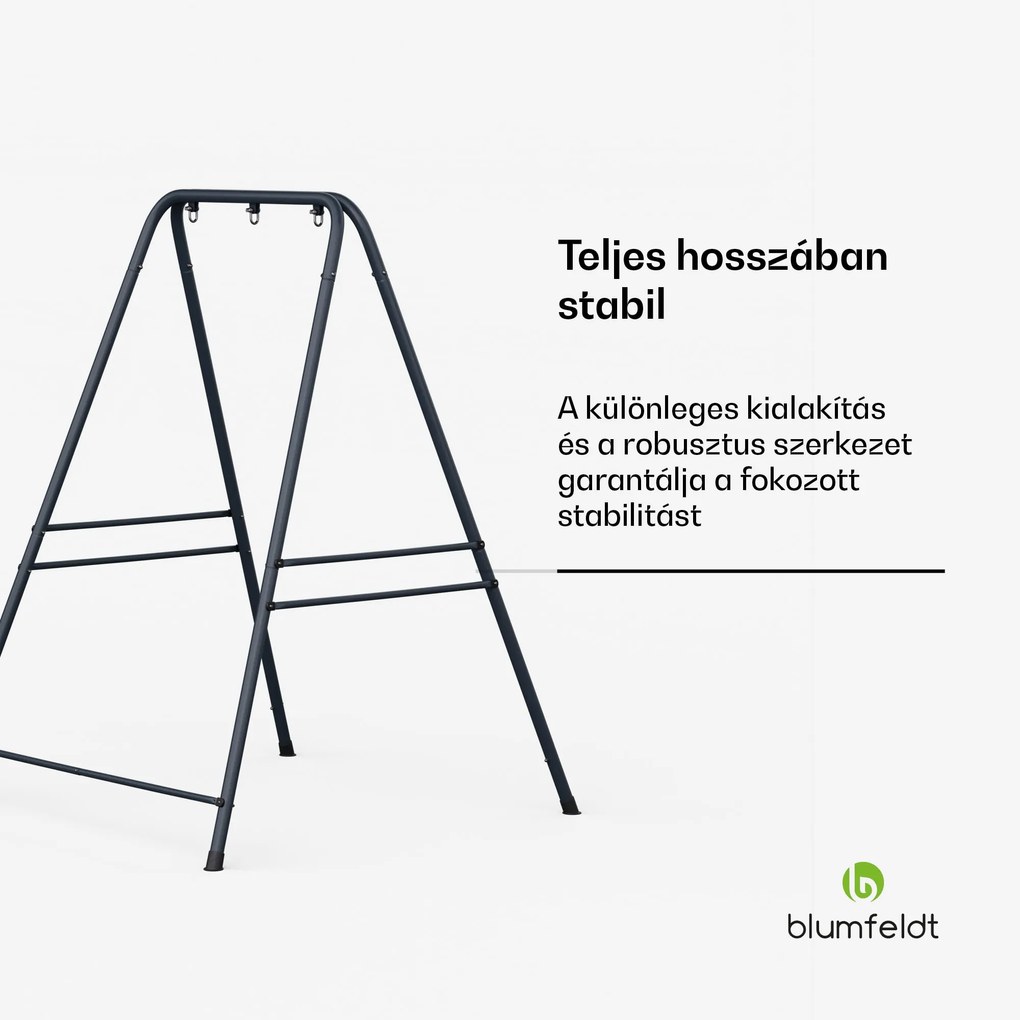 Blumfeldt SwayStation Balance függőágy keret, korrózióálló, időjárásálló, beltéri/kültéri hely, 100 Kg-ig