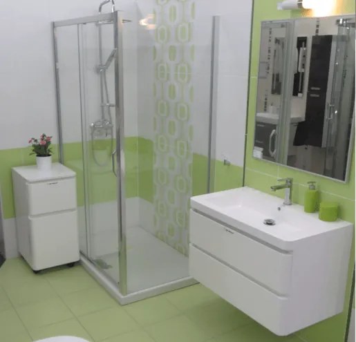 Hüppe Next oldalsó paraván a zuhanyajtóhoz 80 cm 140503.069.322