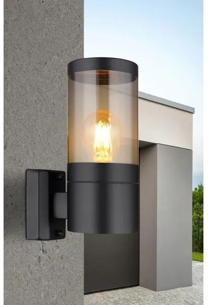 Globo 32014BS - Kültéri fali lámpa XELOO 1xE27/60W/230V IP44