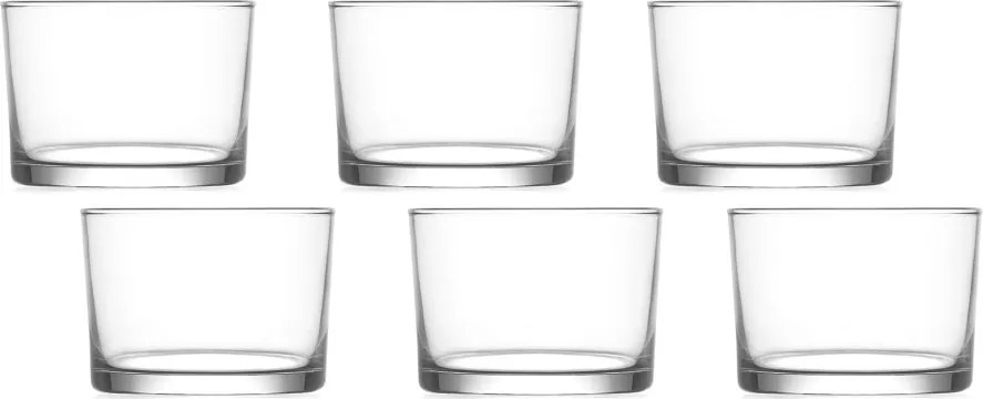 6 részes üveg tálka szett 240 ml