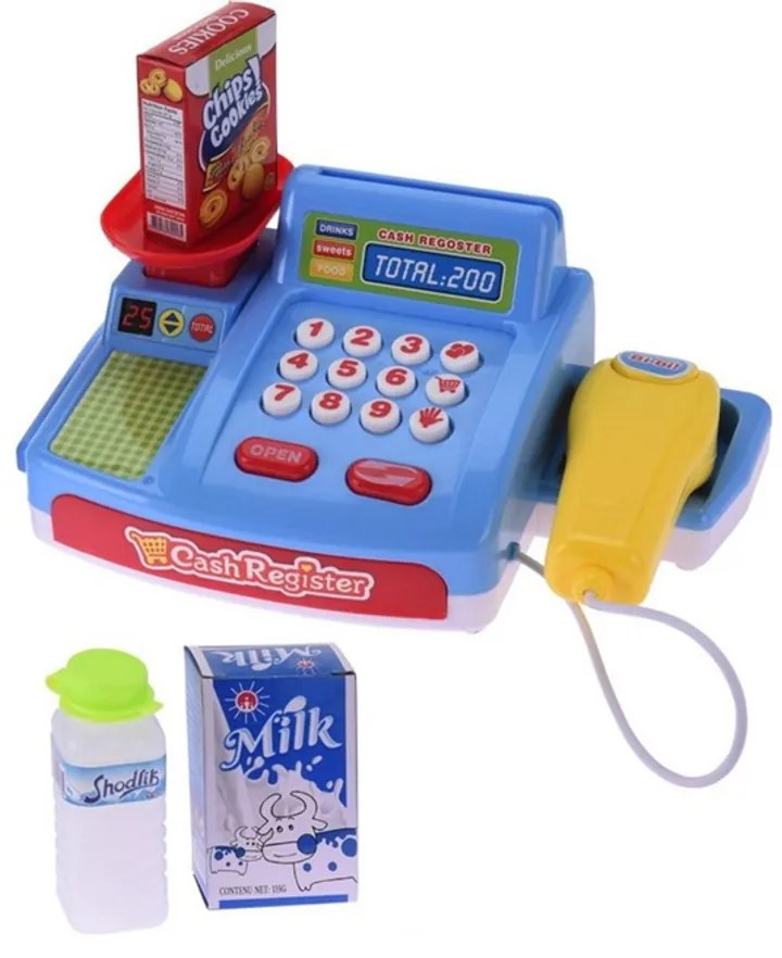 KidsToys Játék pénztárgép valósághű hanggal