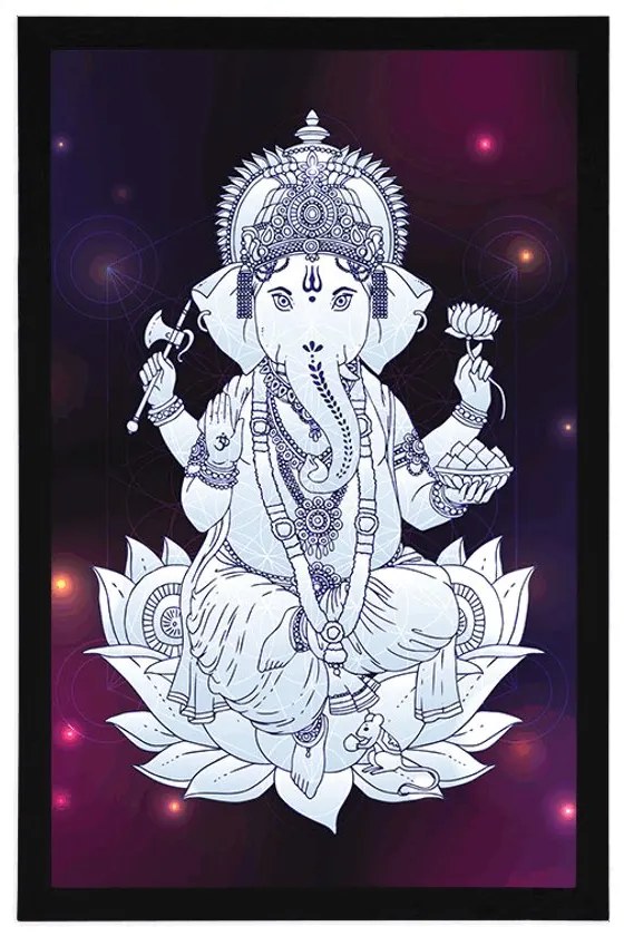 Poszter buddhista Ganesha