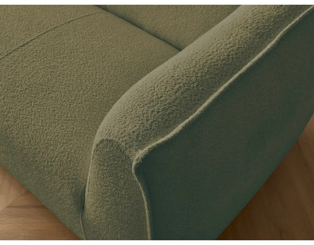 Zöld buklé kanapé 242 cm Giorgia – Bobochic Paris