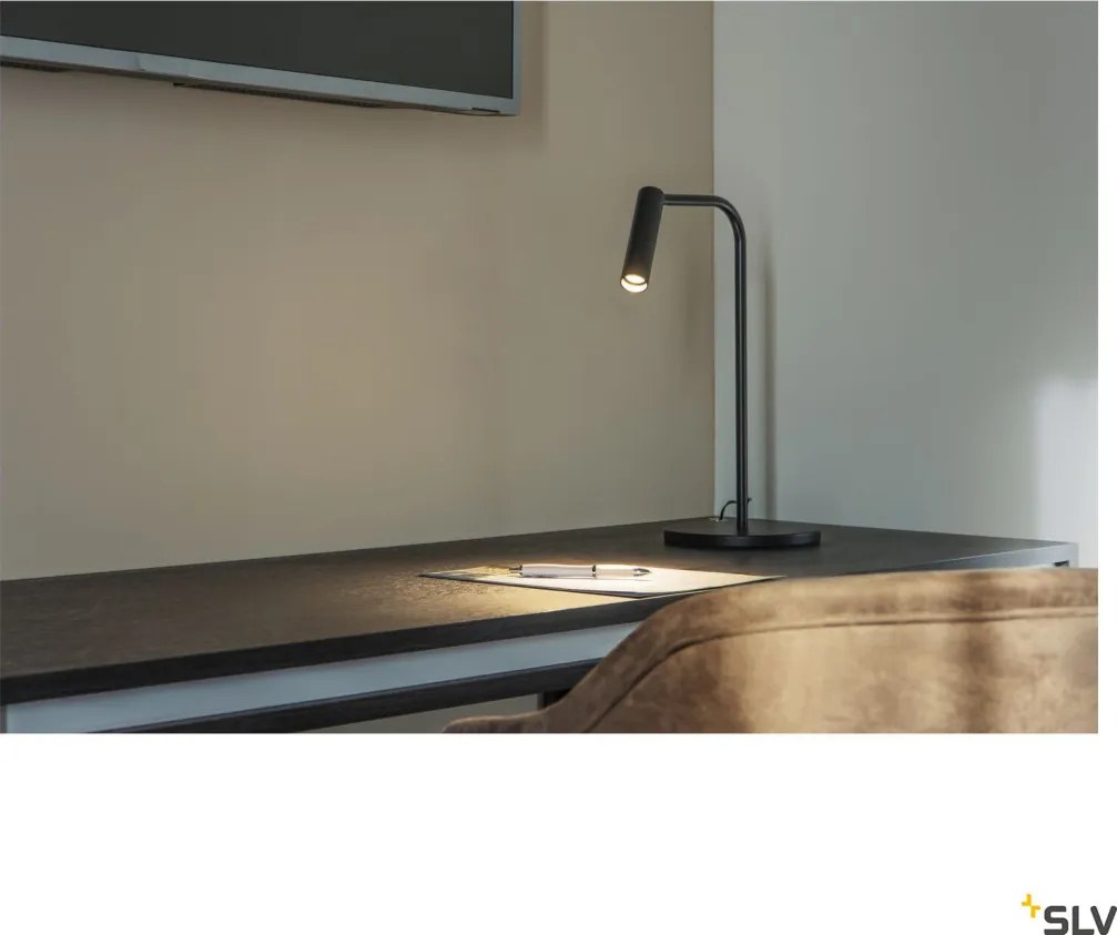 SLV KARPO 1001461 Asztali lámpa 1x6.2W/LED 3000K 360LM IP20
