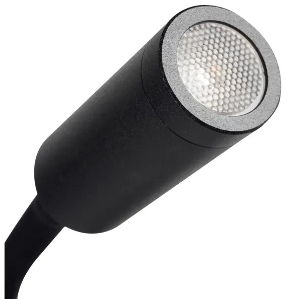 Kanlux 32522 - TONIL LED flexibilis lámpa 2,7W/230V fekete