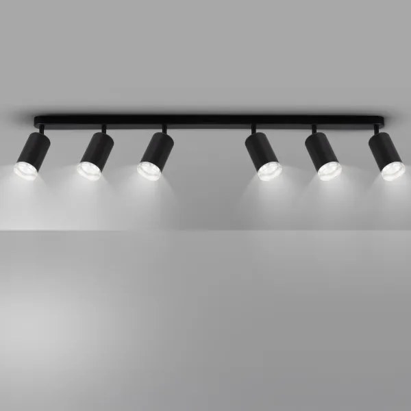 Brilagi - Fürdőszobai spotlámpa SELE 6xGU10/30W/230V IP44 fekete