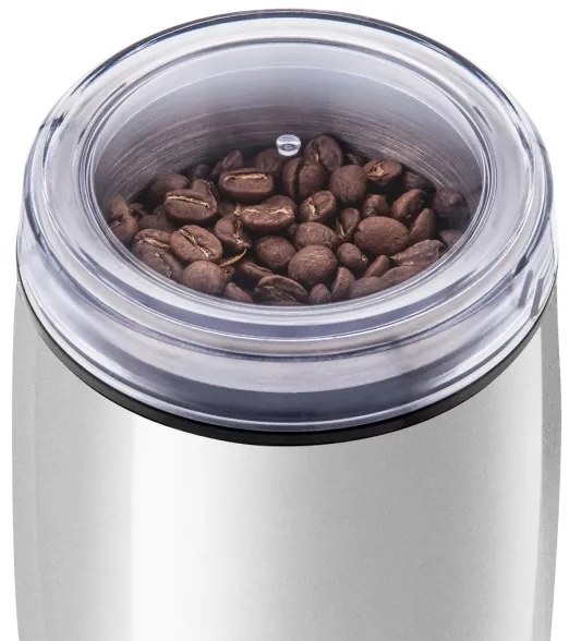 Sencor - Elektromos kávébab daráló 60 g 150W/230V fehér/króm