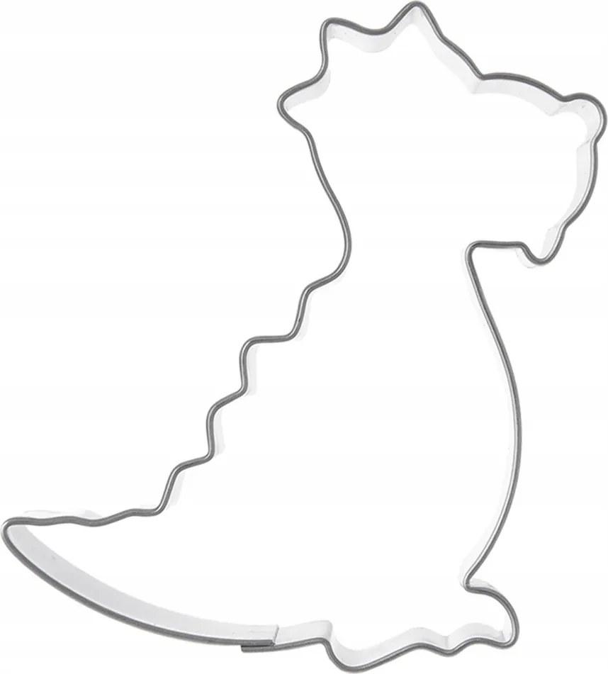 Dinoszaurusz lyukasztó forma mézeskalács keksz lyukasztó