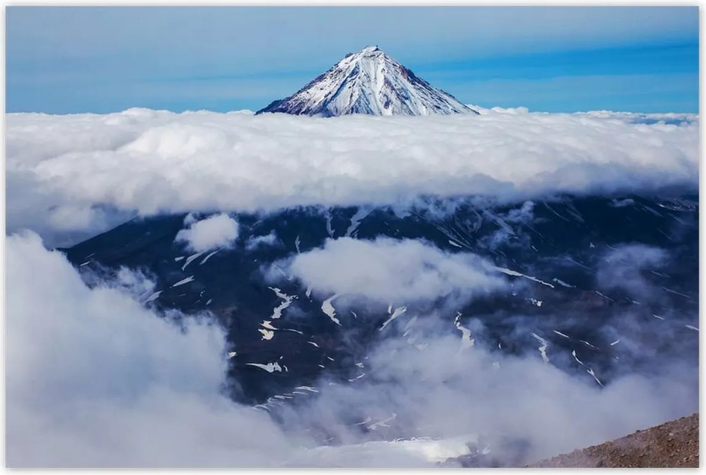 Poszterek 120x80 Hegy a felhők felett