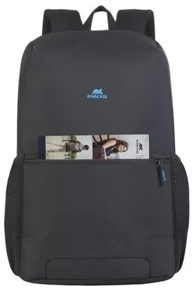 Notebook hátizsák, acél kulaccsal, 15,6, RIVACASE Regent 8068, fekete (NTRB8068B)