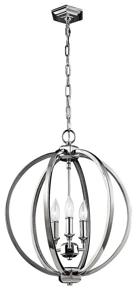 Feiss FE-CORINNE-3P-M - Csillár láncon CORINNE 3xE14/60W/230V