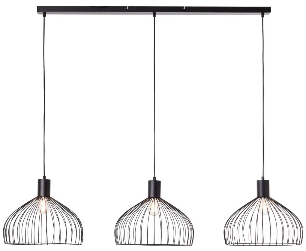 Brilliant BLACKY 99605/06 Függőlámpa 3x40W/E27 IP20