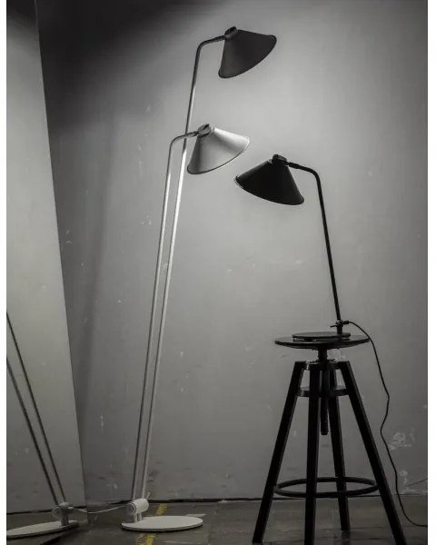 Argon 7074 - GABIAN állólámpa 2xE27/15W/230V fehér