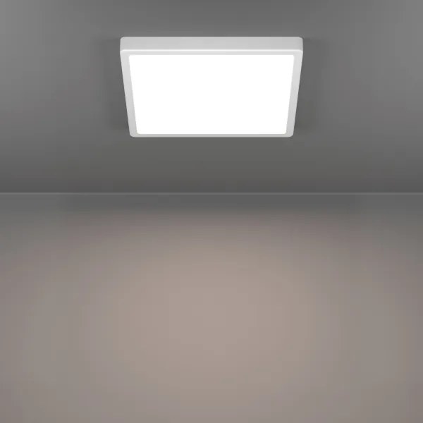 Eglo 901337 - FUEVA LED fürdőszobai mennyezeti lámpatest LED/13W/230V 29x29 cm IP44 fehér
