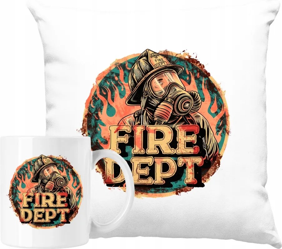 Bögre Szett Tűzoltó párna Mentő 6 Ötlet Ajándék