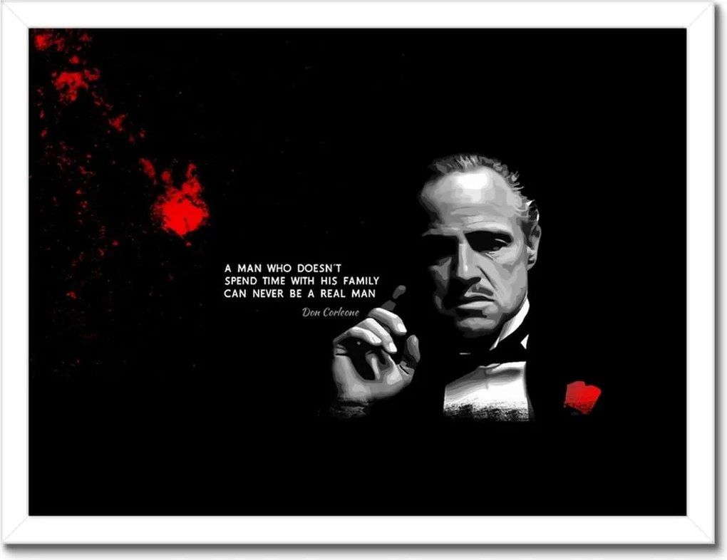 Poszterek keretben 40x30 Keresztapa