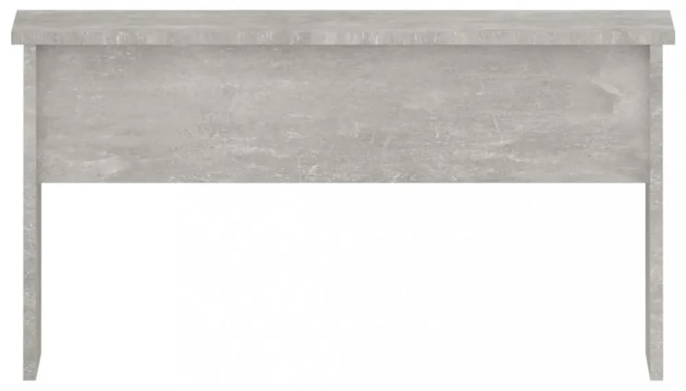 betonszürke szerelt fa dohányzóasztal 80 x 50,5 x 41,5 cm