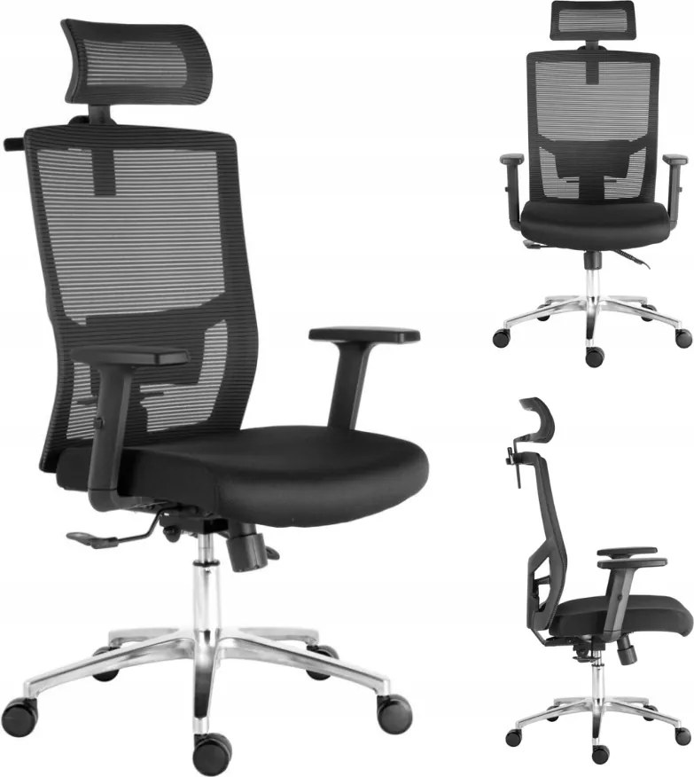 Neoseat Grandini ergonomikus irodai szék, fekete