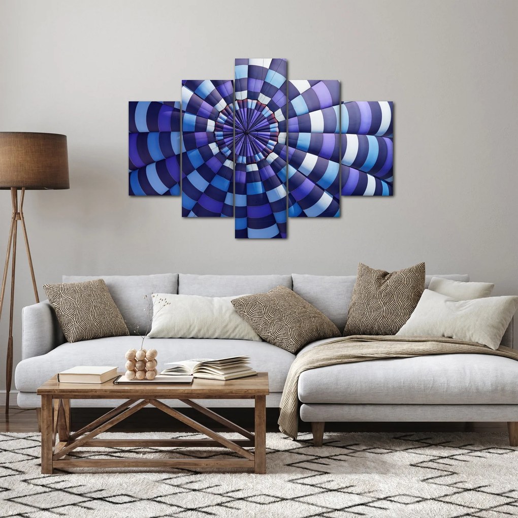 Egy kép a repülő léggömb szerkezetéről (150x105 cm)