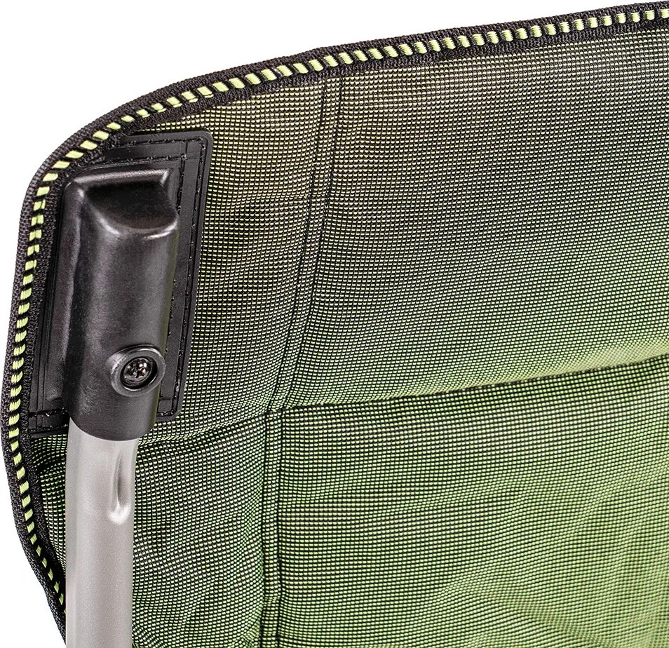 Leziter Comfort Plus karfás horgász szék pohártartóval zöld