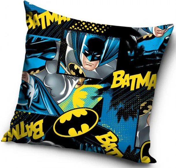Batman Comic párnahuzat 40x40 cm Velúr