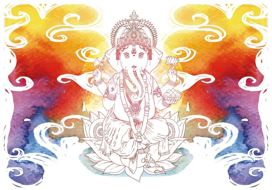 Öntapadó tapéta Hindu Ganesha