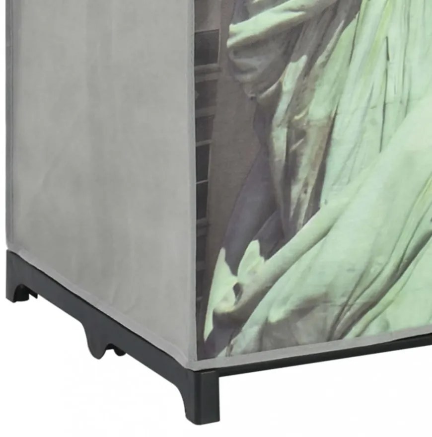 New York szövet ruhásszekrény 75 x 45 x 160 cm