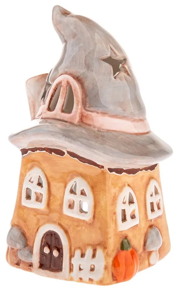 Kerámia gyertyatartó Halloween mintával Spooky – Dakls