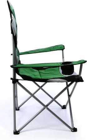 DIVERO Kempingszék Deluxe 2 db zöld