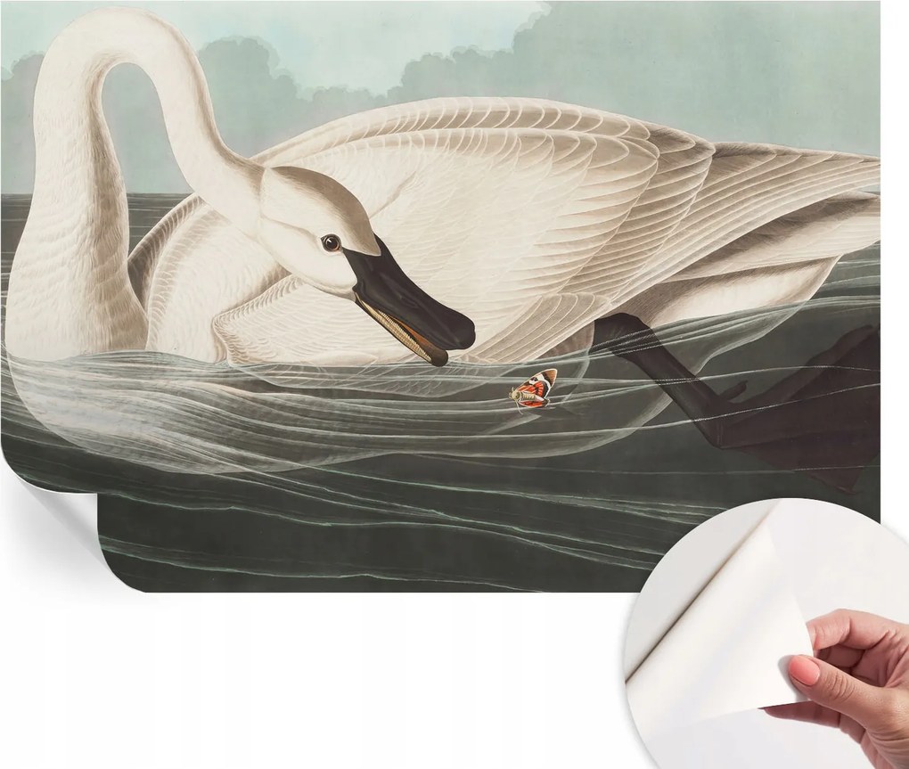 Öntapadós tapéta Fali furnér 3D hatás Természet harmóniája 104x70 cm