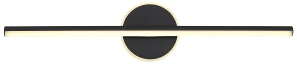 Globo 41924S - PEPE LED fürdőszobai tükörvilágítás 10W 230V IP44 fekete