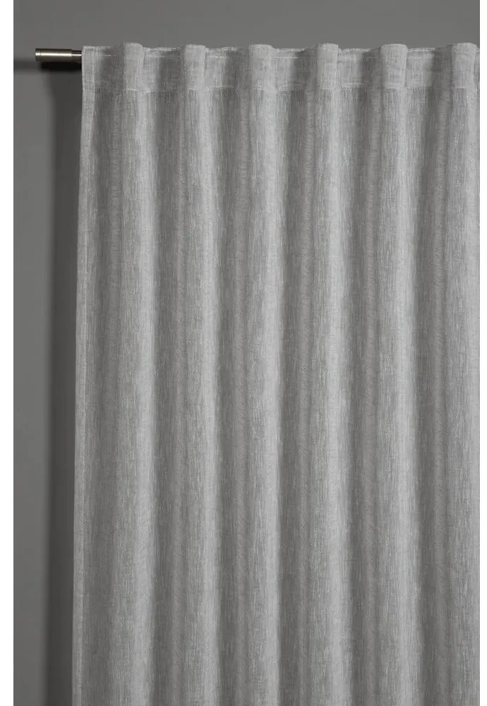 Szürke függöny 245x140 cm Natur - Gardinia