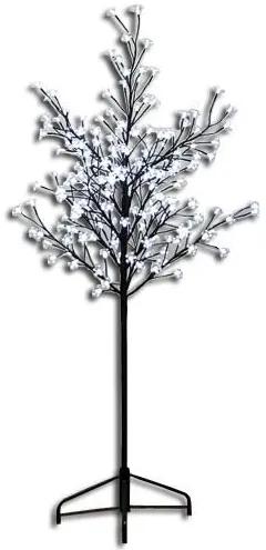 NEXOS Dekoratív fa virágokkal LED Hideg fehér 150 cm