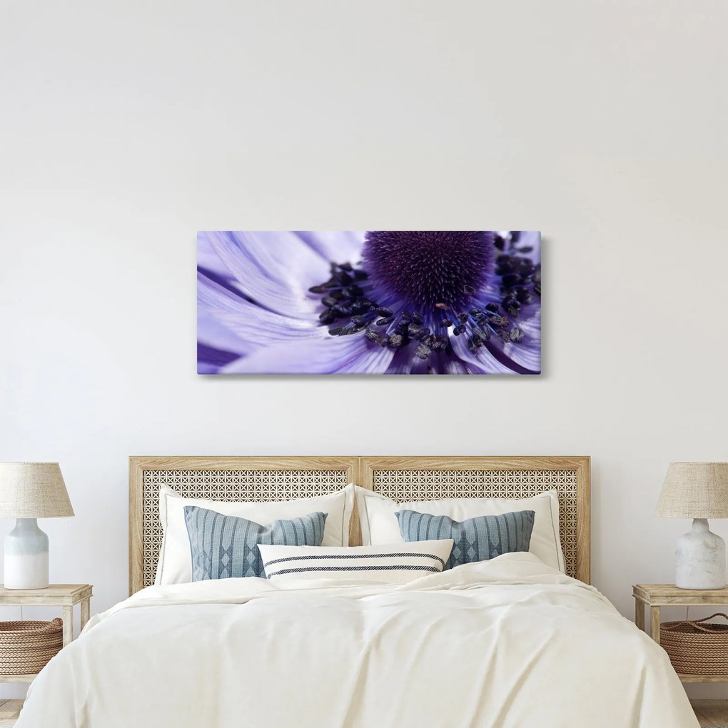 Kép - Ibolya virág (120x50 cm)