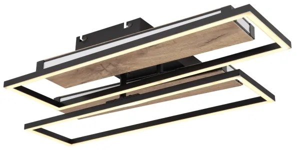 Globo 67299D1 - COLLI LED mennyezeti lámpa LED/48W/230V barna/fekete