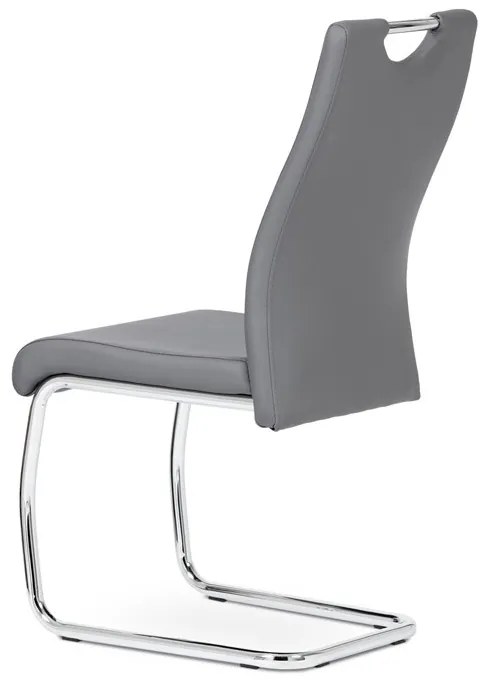 Szürke Ekobőr Étkezőszék. DCL-418 GREY