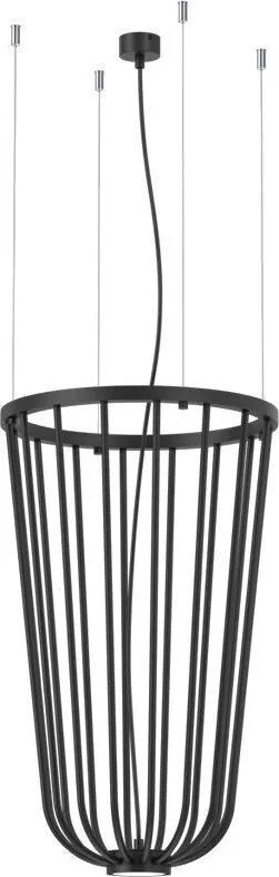 ANTIGO 5147 MOON Modern Led Függesztett Lámpa Fekete GX53 IP20