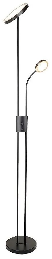 Rabalux 3240-LED Dimmelhető állólámpa OPHUS LED/18,5W/230V + LED/4,5W fekete