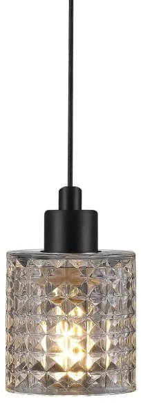 Nordlux - Csillár zsinóron HOLLYWOOD 1xE27/60W/230V átlátszó