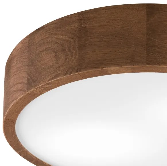 Brilagi - LED mennyezeti lámpa CARVALHO 2xE27/30W/230V tölgy-cseresznye átmérő 37 cm