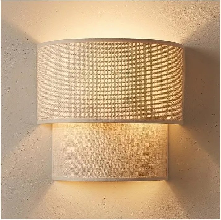 BRILAGI - BOHO ECO LED fali lámpatest 1xE27/10W/230V krémszínű