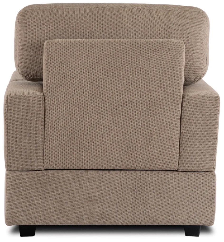 Modern Fotel Barnás-Bézs Színben. NEO