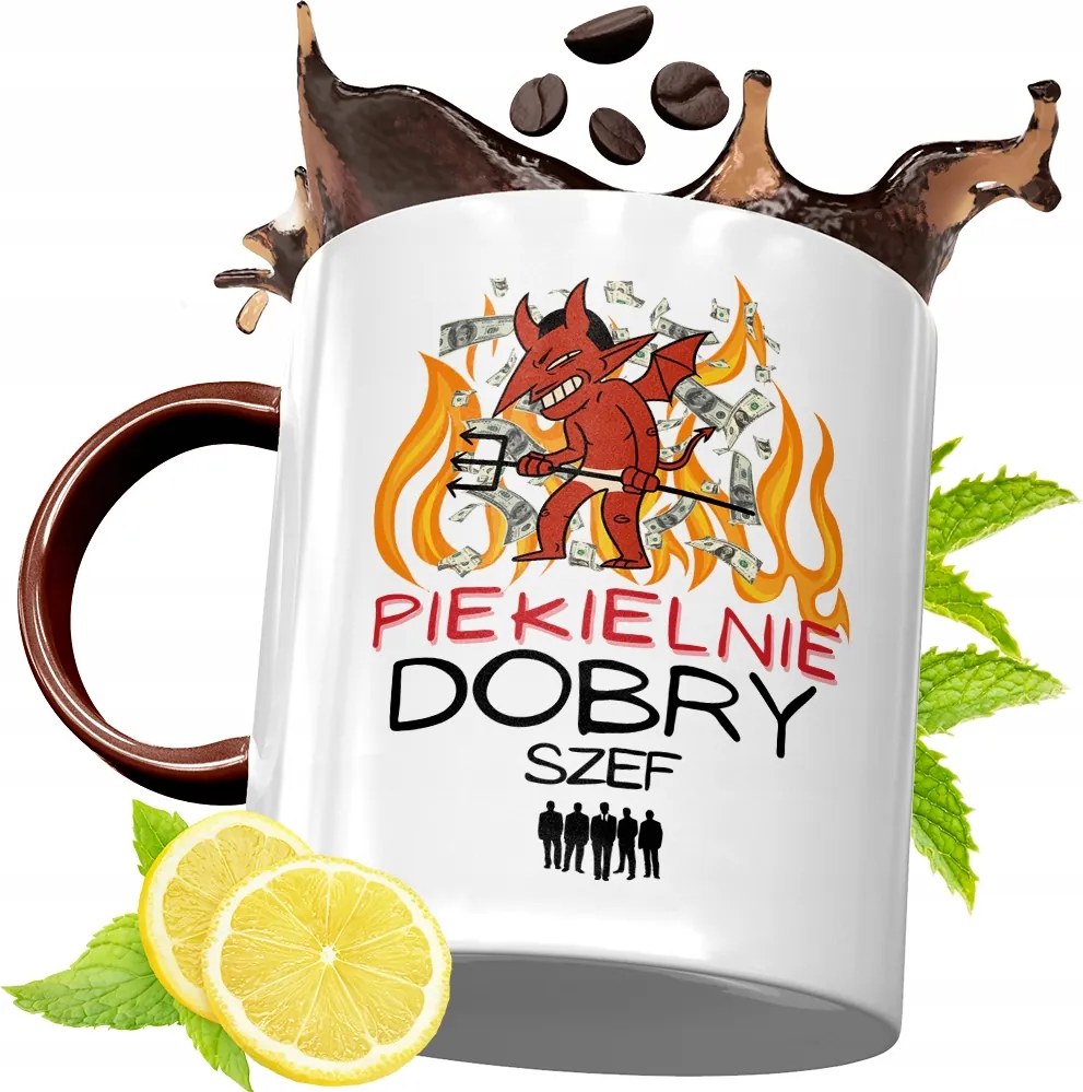 Bordó Bögre Főnöknek Születésnapi Ajándék fényképes nyomtatással
