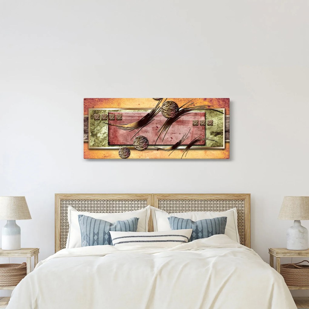 Absztrakt kép (120x50 cm)