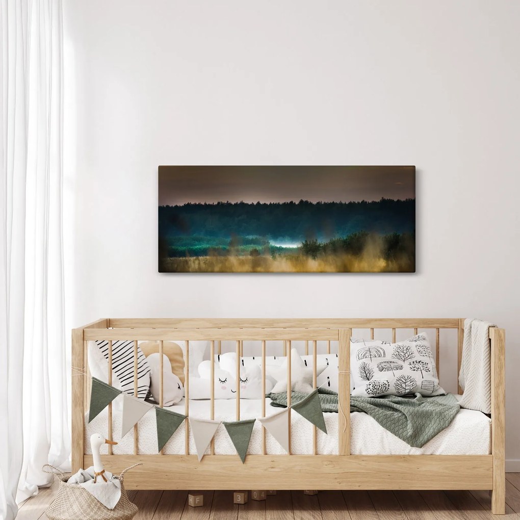 Kép - Hegyi táj (120x50 cm)